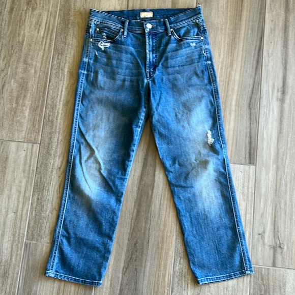 MOTHER Denim - Mother high waisted rascal crop